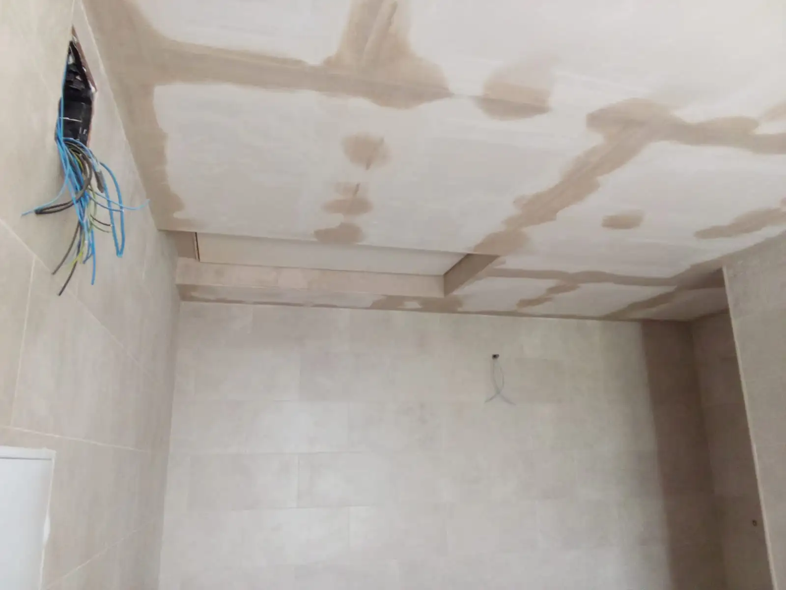obra de techo de escayola